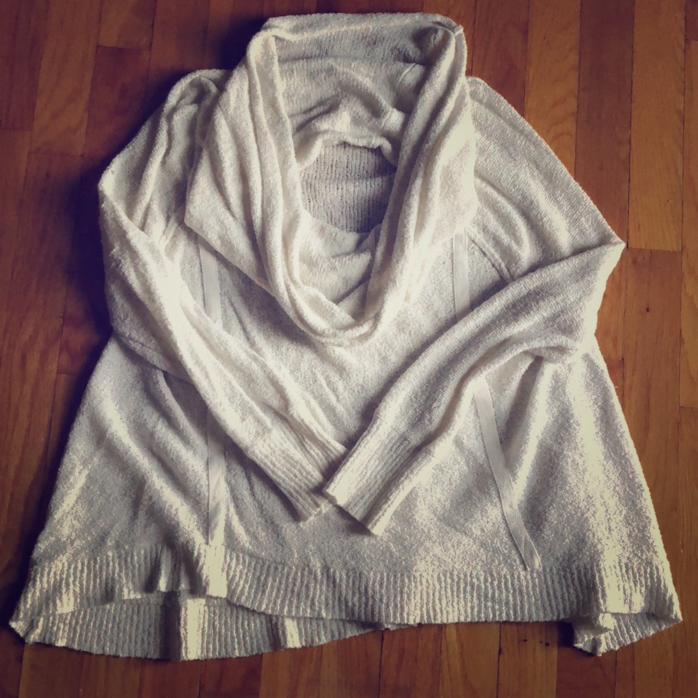 Free people cowl neck scoop sweater